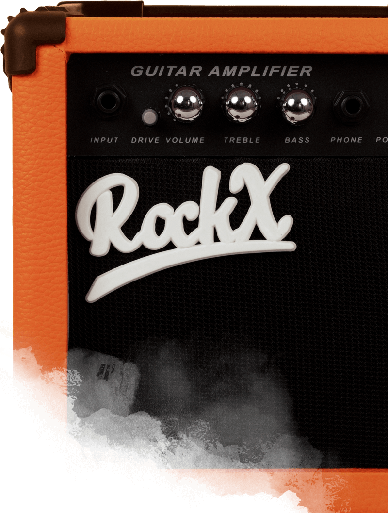 RockX Guitar Amp RX-25-GIG Orange